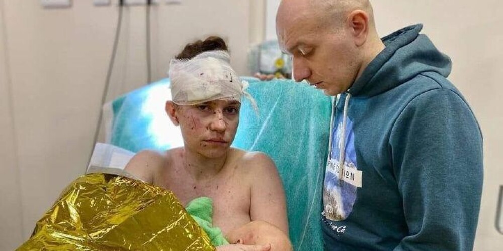 Украинка во время обстрела прикрыла своим телом младенца