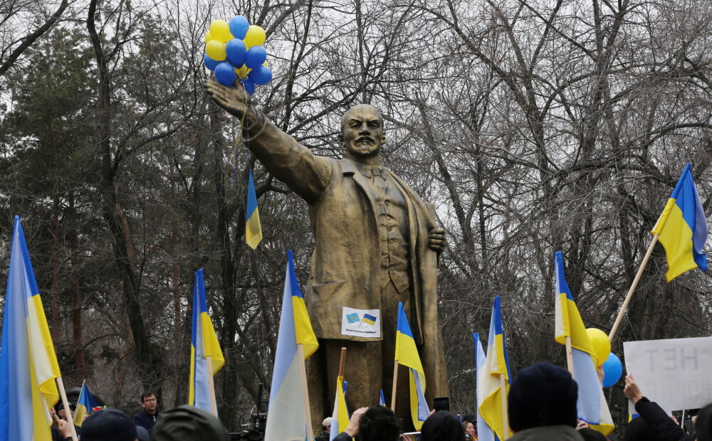 Kazahstāna liegusi sestdien rīkot protesta akciju Almati pret Krievijas iebrukumu Ukrainā