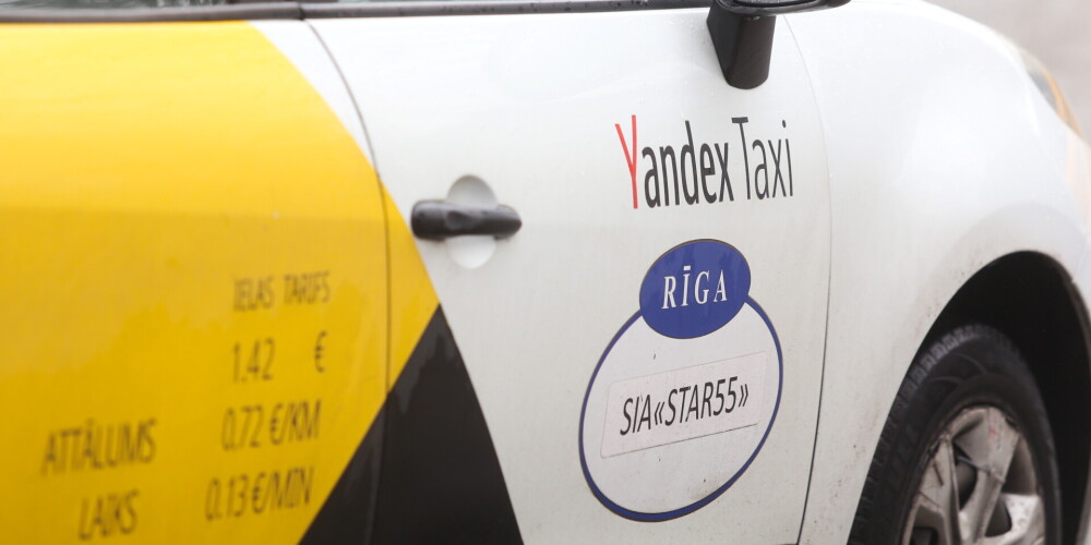 "Yandex.Taxi" taksometrs.