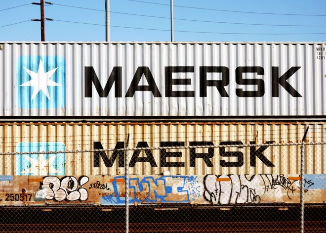 Dānijas loģistikas uzņēmums "Maersk" nolēmis pilnībā pārtraukt darbu Krievijā