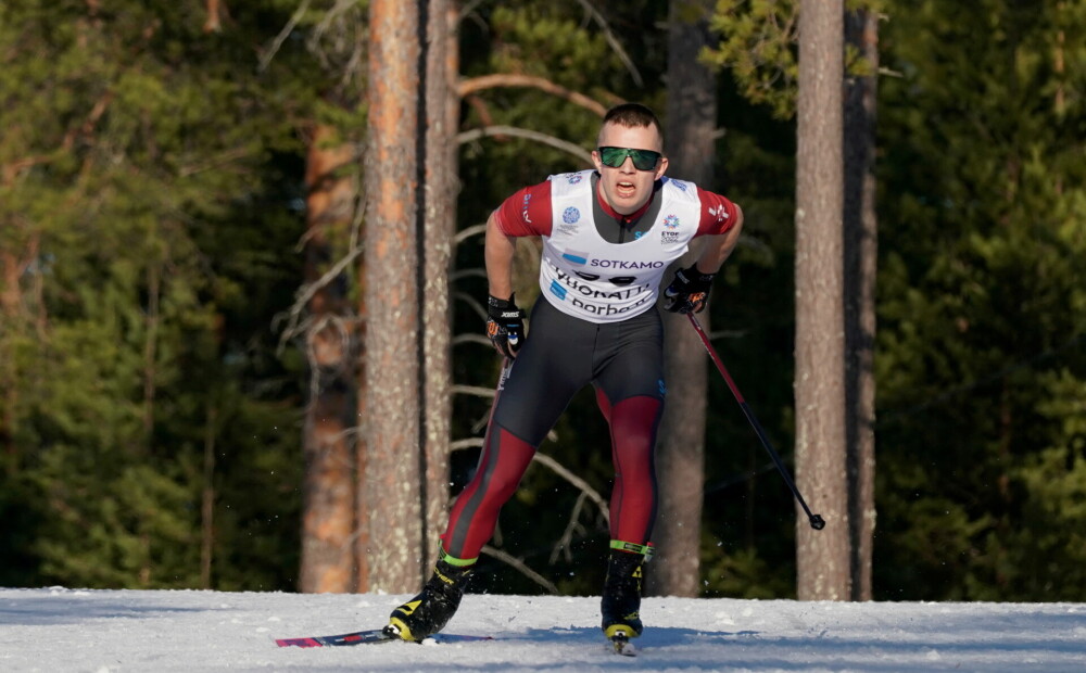 Distanču slēpotājam Eidukam 31.vieta Eiropas Jaunatnes ziemas Olimpiādes sacensībās