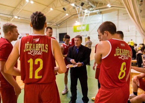 Jēkabpils "Lūšu" volejbolisti uzvar Latvijas čempionāta finālsērijas pirmajā spēlē