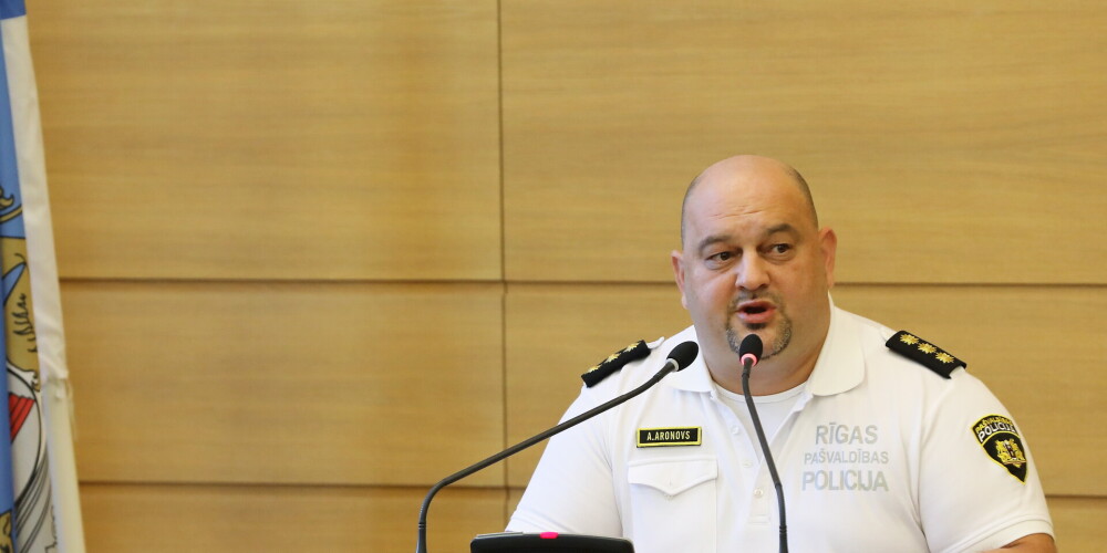 Aronovu apstiprina Rīgas pašvaldības policijas priekšnieka vietnieka amatā