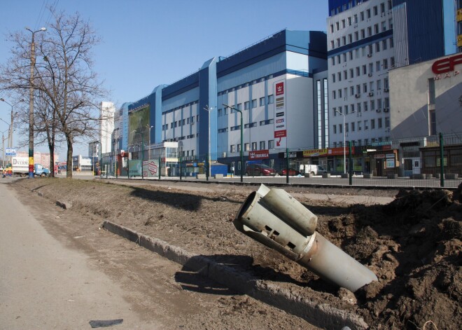 Harkivā Krievijas karaspēks apšauda poliklīniku, nogalinot četrus cilvēkus