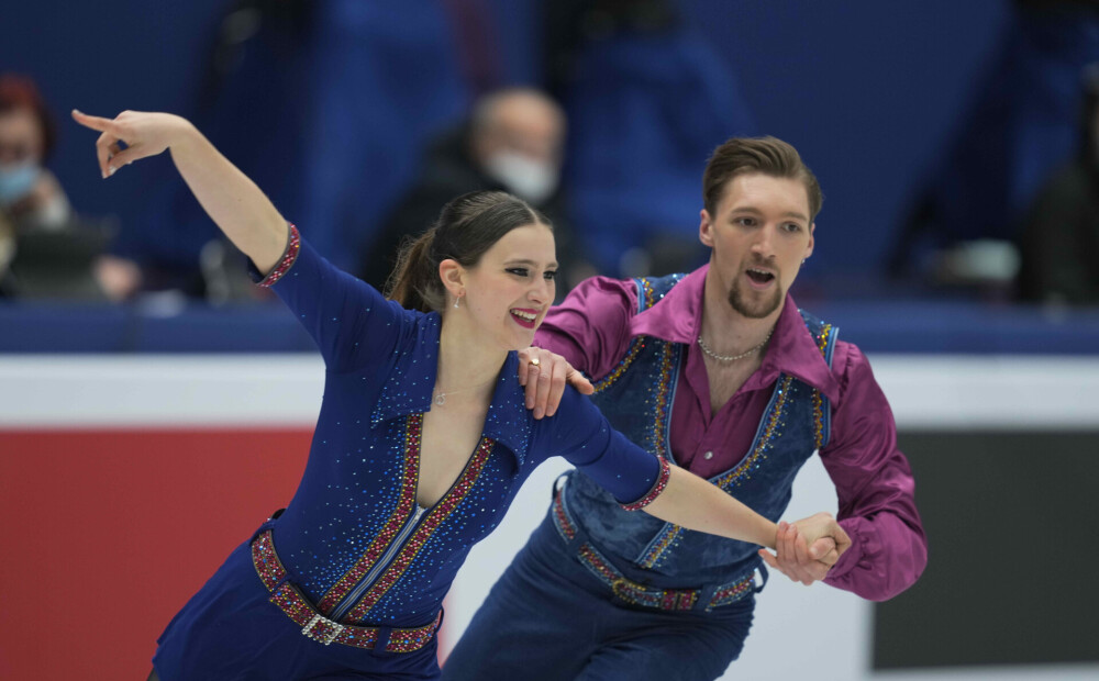 Ipolito un Rasels pasaules čempionātā daiļslidošanā dejās uz ledus ieņem priekšpēdējo vietu