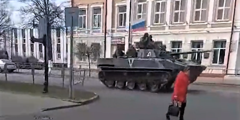 Krievu tanki no Ukrainas iebraukuši Baltkrievijā