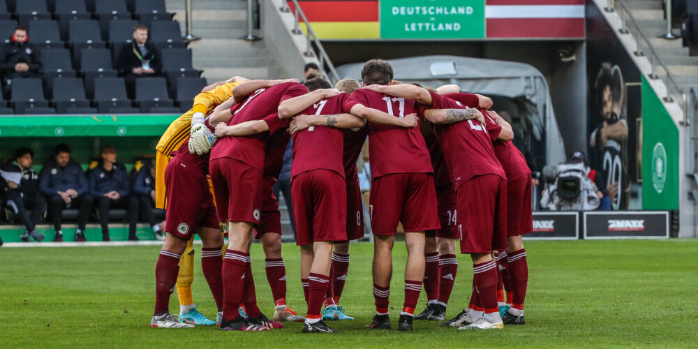 Latvijas U-21 vīriešu futbola iepriekš ar 0:4 piekāpās Vācijas vienaudžiem.