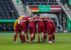 Latvijas U-21 vīriešu futbola iepriekš ar 0:4 piekāpās Vācijas vienaudžiem.