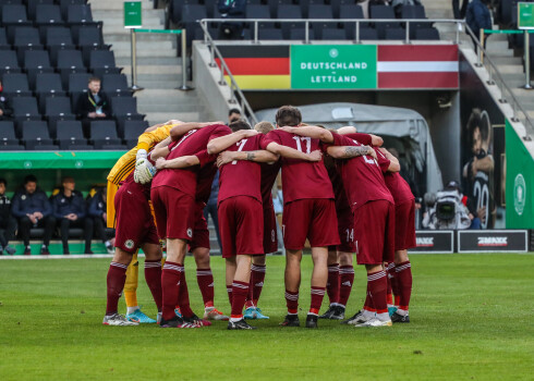 Latvijas U-21 vīriešu futbola iepriekš ar 0:4 piekāpās Vācijas vienaudžiem.