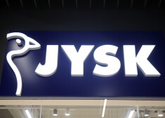 Mājsaimniecības preču mazumtirdzniecības uzņēmuma "JYSK" veikals.