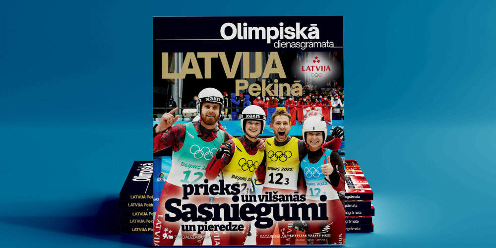 Iznākusi olimpiskā dienasgrāmata “Latvija Pekinā”.