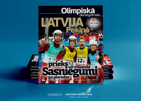 Izdevniecība “Rīgas Viļņi” sadarbībā ar LOK izdevusi olimpisko dienasgrāmatu “Latvija Pekinā”