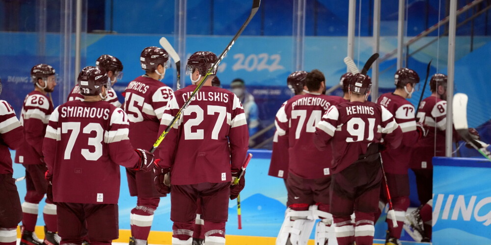 Latvijas hokeja izlases zaudē pozīcijas IIHF rangā