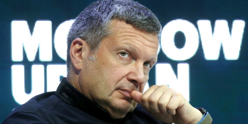 Krievijas propagandists Solovjovs aicina Ukrainā nogalināt vēl pēc iespējas vairāk cilvēku