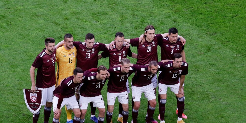 Latvijas futbola izlase.