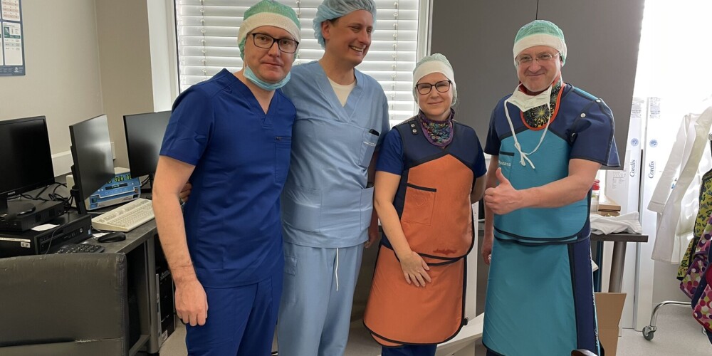 Latvijā ieviesta jauna ārstniecības metode, kas varēs glābt daudzu pacientu dzīvības