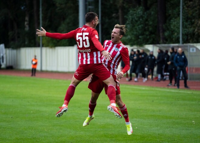 "Liepājas" futbolisti pirmo reizi sāk sezonu ar trim uzvarām pēc kārtas