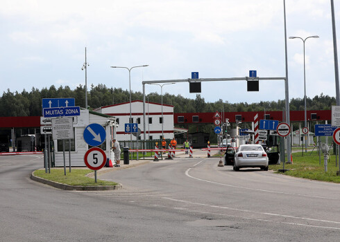 Latvijas-Baltkrievijas robežpunkts Silenē.