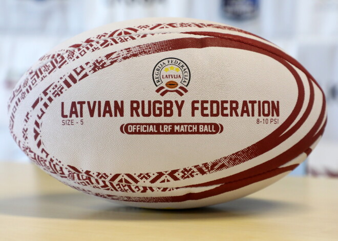 Latvijas regbija izlase Baldonē pieveic Luksemburgu