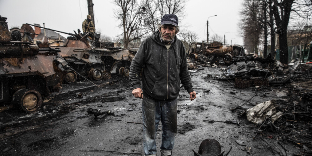 Kijivas apgabala Bučā līdz šim apglabāti ap 340 krievu spēku nogalinātie civiliedzīvotāji