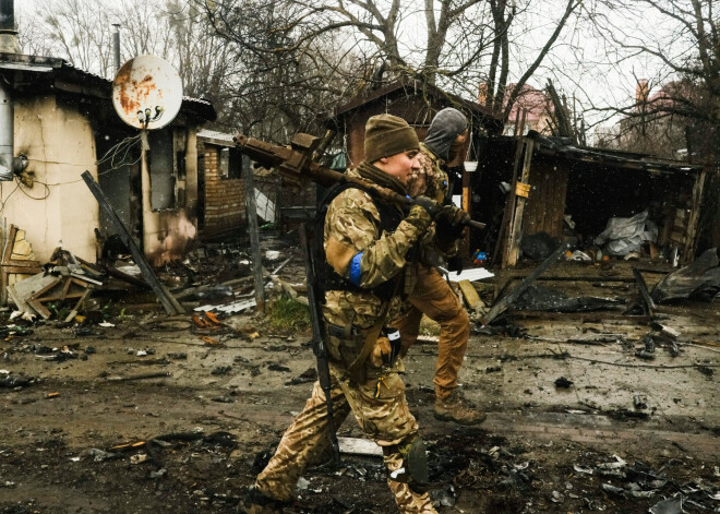 Stāvoklis Ukrainas frontē kara 39. dienā