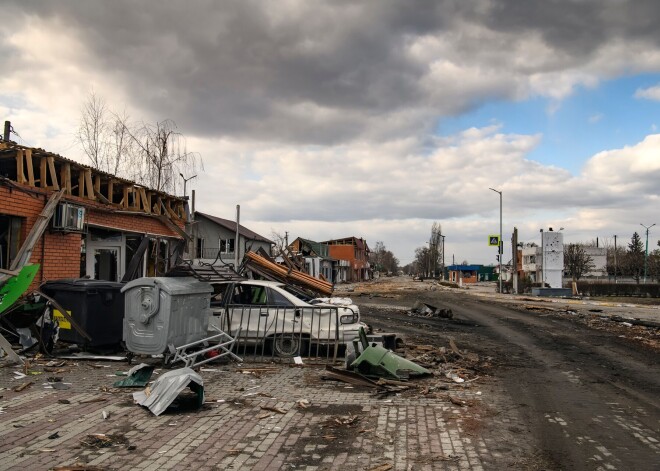 No okupantiem atbrīvotajā Hostomeļā vismaz 400 cilvēku pazuduši bez vēsts