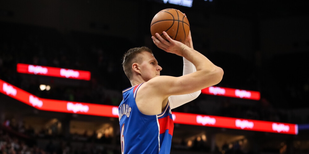 Latvijas basketbolists Kristaps Porziņģis.