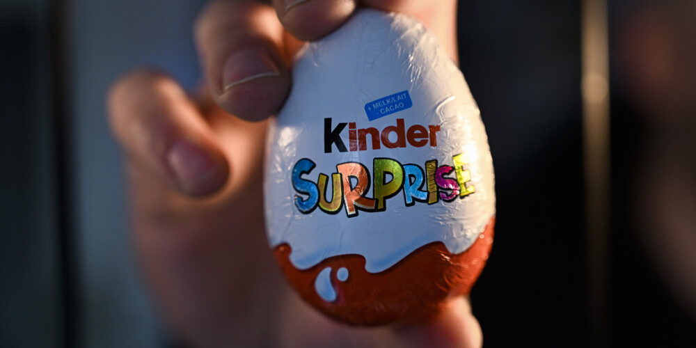 PVD aicina pagaidām neiegādāties Beļģijā ražotus “Kinder” šokolādes produktus