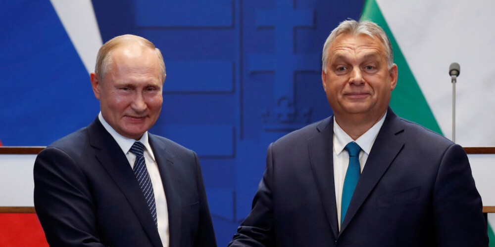 Kijiva apsūdz Ungāriju par palīdzēšanu Putinam karā pret Ukrainu
