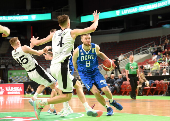 "VEF Rīga" basketbolisti sagrauj "Ogri" un iekļūst Latvijas - Igaunijas līgas finālā