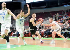 "Pafbet" Latvijas - Igaunijas Basketbola līgas spēle vīriešiem starp "Parnu Sadam" un BK "Ogre" komandām "Arēnā Rīga".