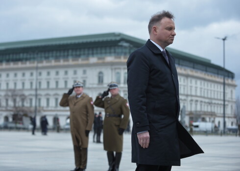 Polijas prezidents Andžejs Duda