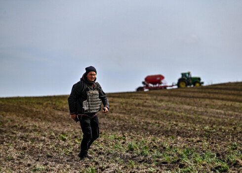 Ukrainas zemnieki gandrīz visās valsts daļās sākuši sējas darbus