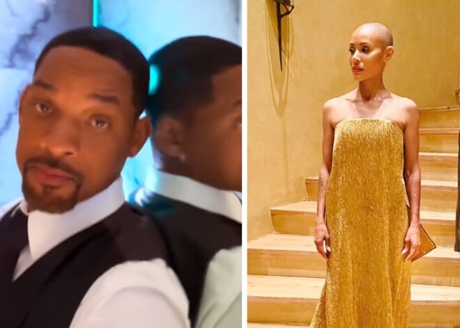 Жена Уилла Смита впервые вышла в свет после скандала на "Оскаре"