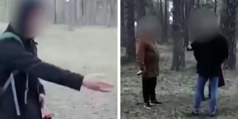 "Давай, стреляй в этого пацана!": обнародовано видео, снятое незадолго до трагедии в Бикерниекском лесу