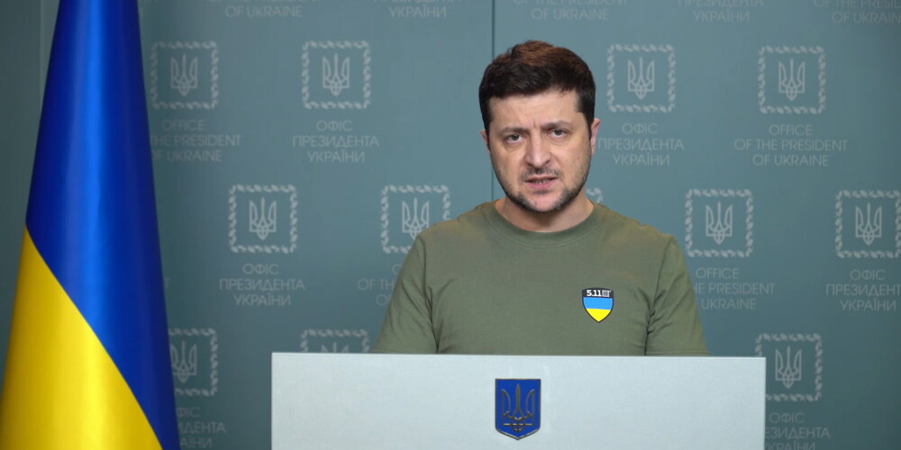 Karā pret Krieviju krituši līdz 3000 Ukrainas karavīru, paziņo Zelenskis