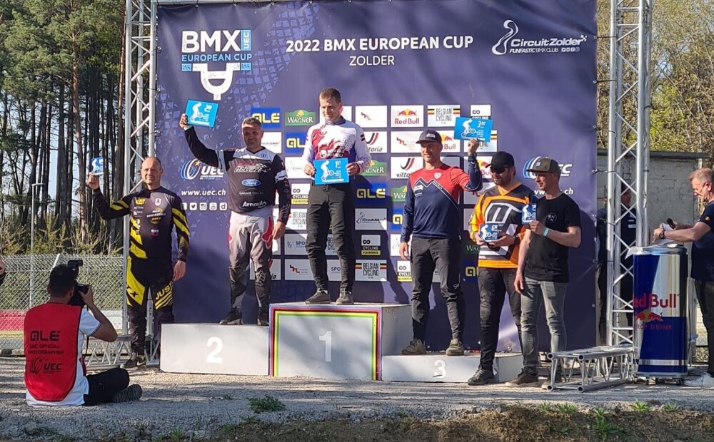 Latvijas BMX riteņbraucējiem piecas medaļas Eiropas kausa ceturtajā posmā