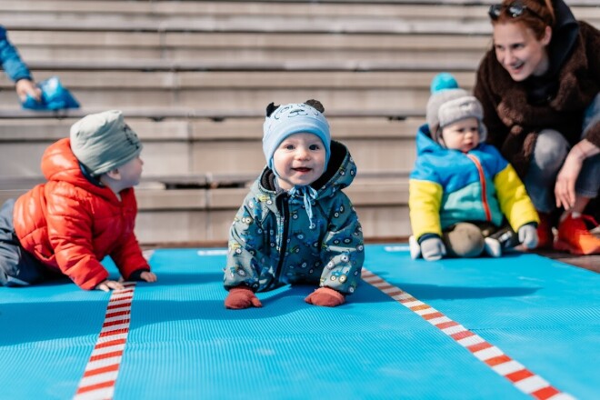 Ar smaidu sejā tiek uzsākts pirmais distances metrs!