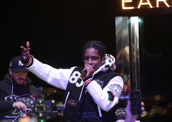 Рэпер A$AP Rocky, которого ждут на фестивале Positivus, задержан по делу о вооруженном нaпадении