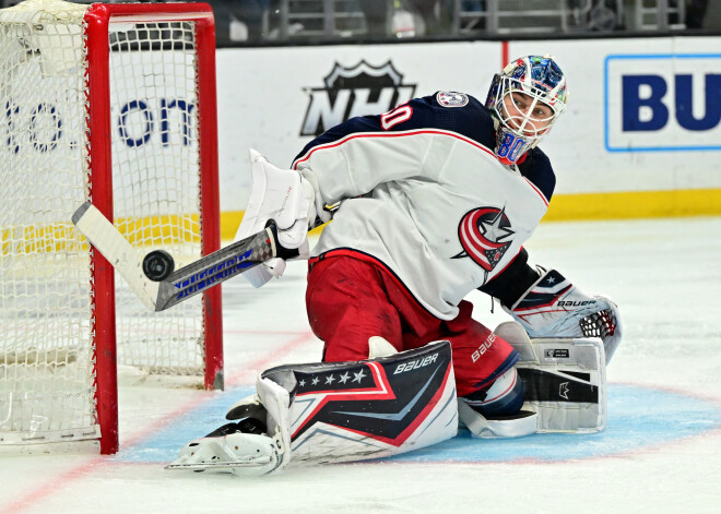 Merzļikinam 25 atvairīti metieni "Blue Jackets" zaudējumā pēcspēles metienos