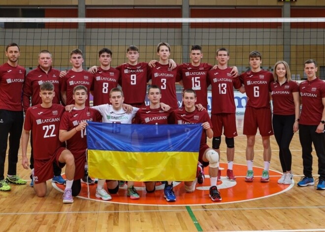 Latvijas U-18 volejbolisti zaudē pirmajā Eiropas čempionāta kvalifikācijas spēlē