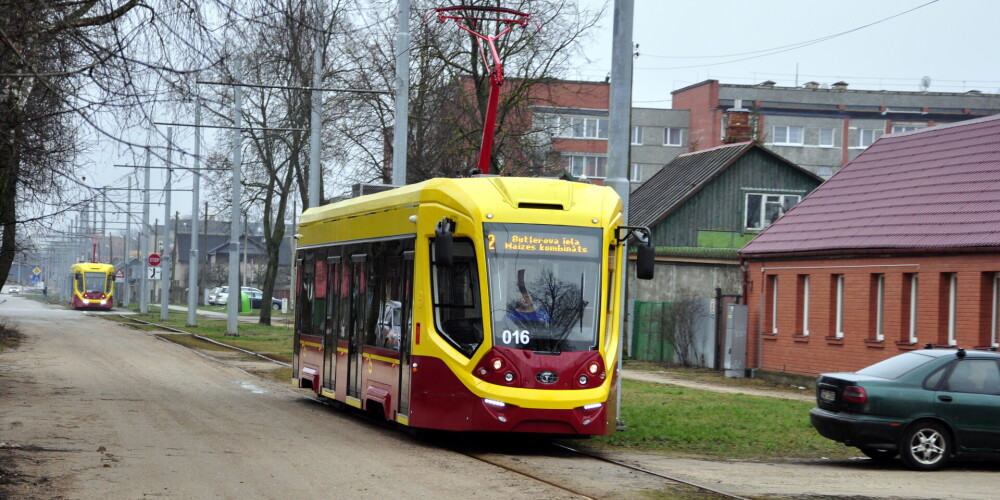 Vai pret Krieviju noteiktās sankcijas ietekmēs Daugavpils tramvaju satiksmi? 