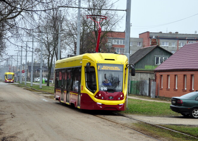 Vai pret Krieviju noteiktās sankcijas ietekmēs Daugavpils tramvaju satiksmi? 