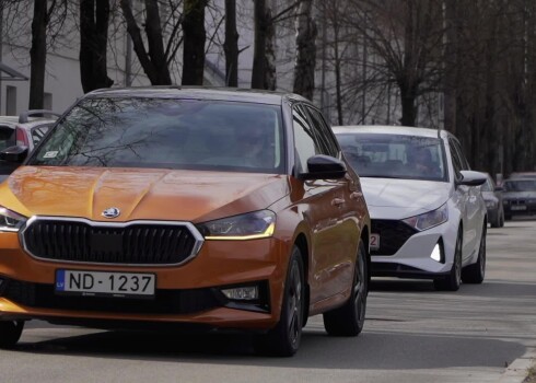 Auto ziņas: mazās klases etalona meklējumi. Jaunā Škoda Fabia pret Hyundai i20