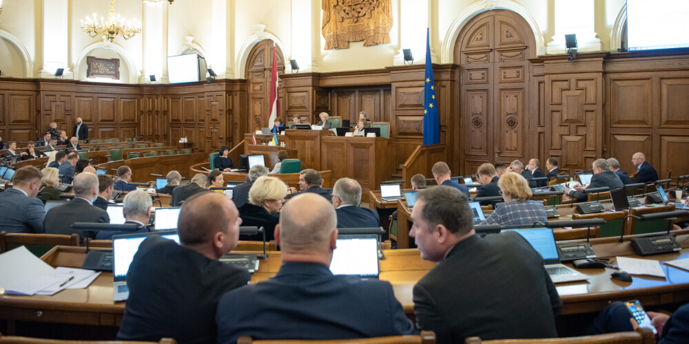 Saeima atbalsta grozījumus par Krievijas dabasgāzes piegāžu aizliegšanu