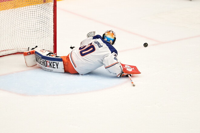 "Tappara" vārtos Kristians Heljanko atvairīja visus 16 metienus. 