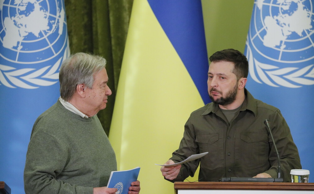 Zelensky: During Gutterre’s visit, Kiev was shot to humiliate the UN