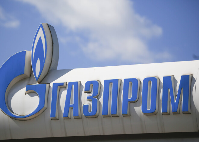 Pērn būtiski kāpusi Krievijas dabasgāzes giganta "Gazprom" peļņa