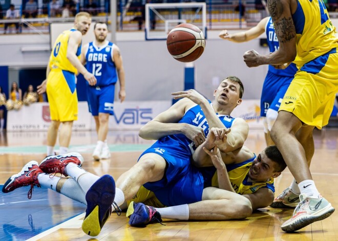 "Ventspils" Ogrē izlīdzina rezultātu LBL pusfināla sērijā