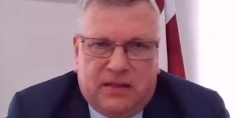 Latvijas vēstnieks Ukrainā Ilgvars Kļava.